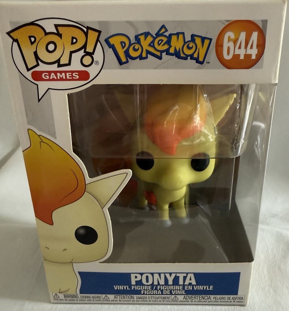Funko Pop! Vinyl: Ponyta #644 Pokemon Figure New In Box